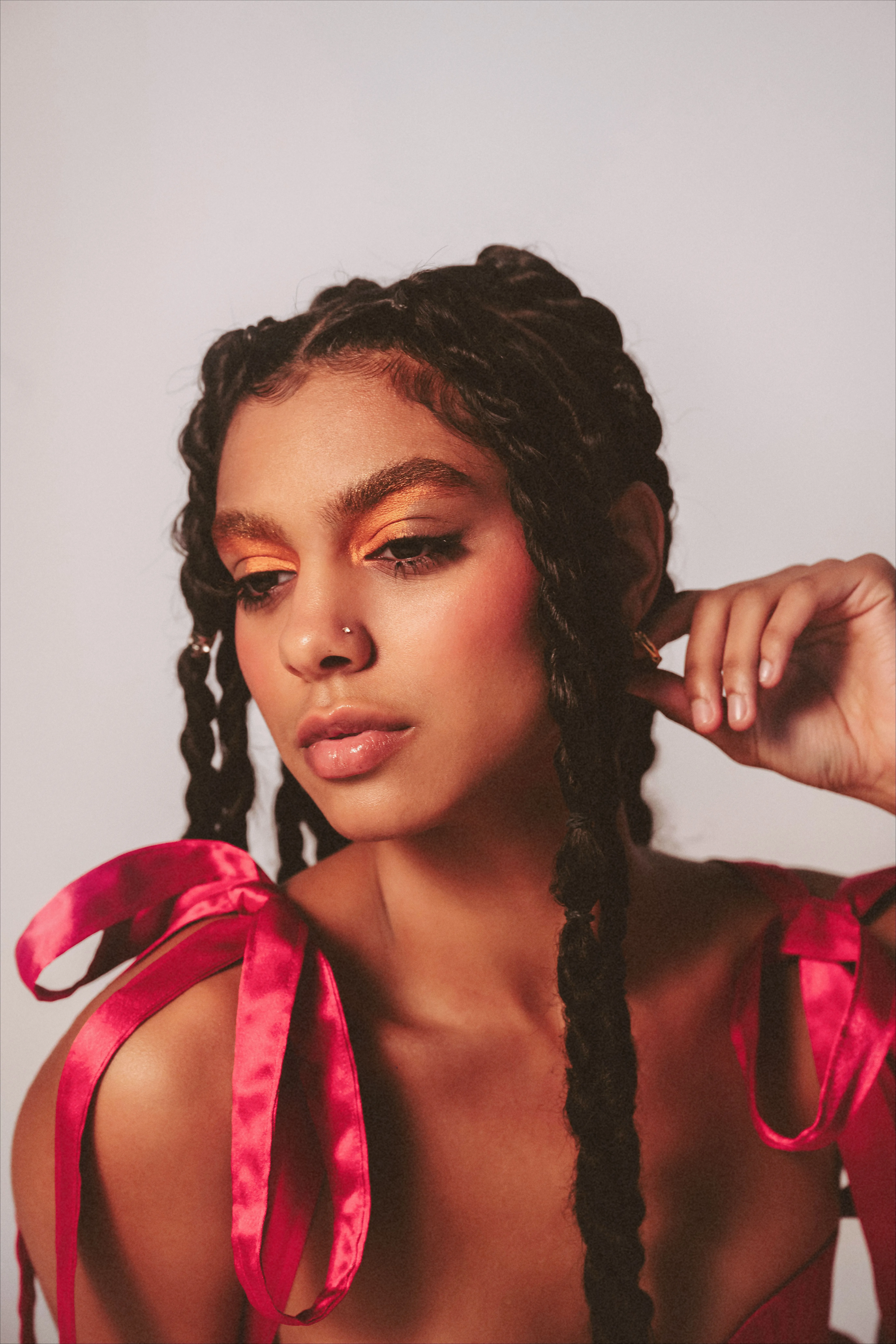 Editorial hair and makeup by Self Love Beauty