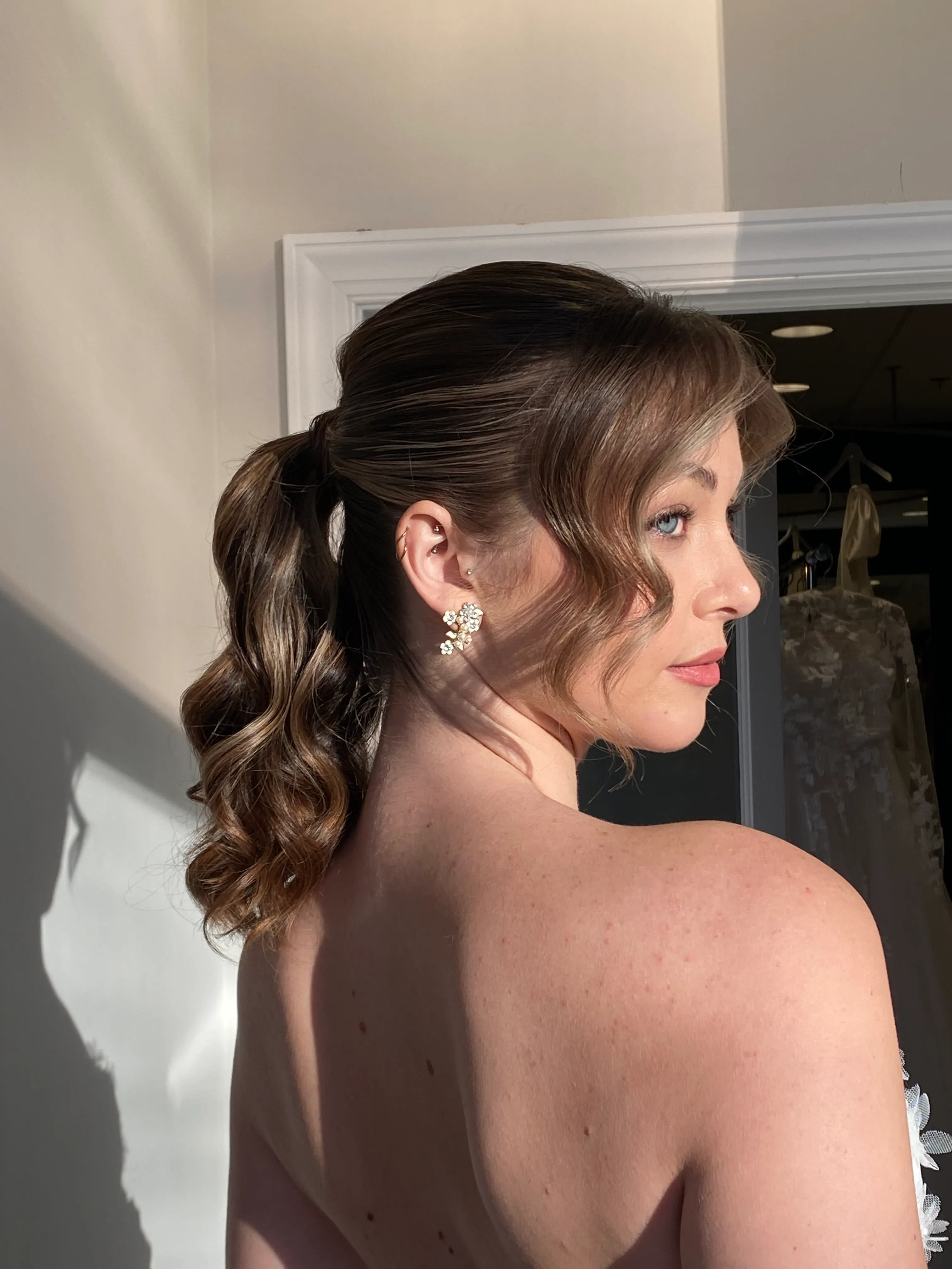 Bridal hair and makeup by Self Love Beauty