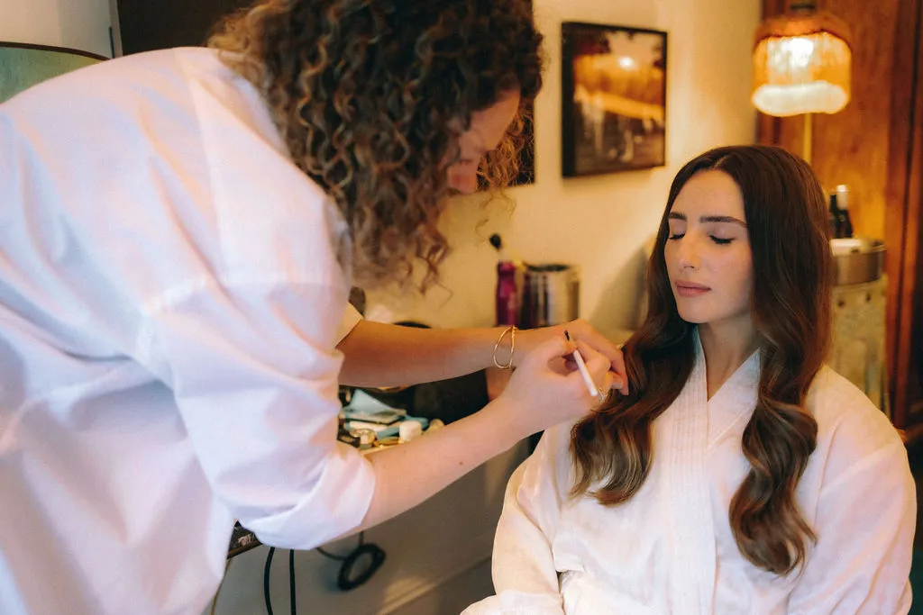 Bridal hair and makeup by Self Love Beauty