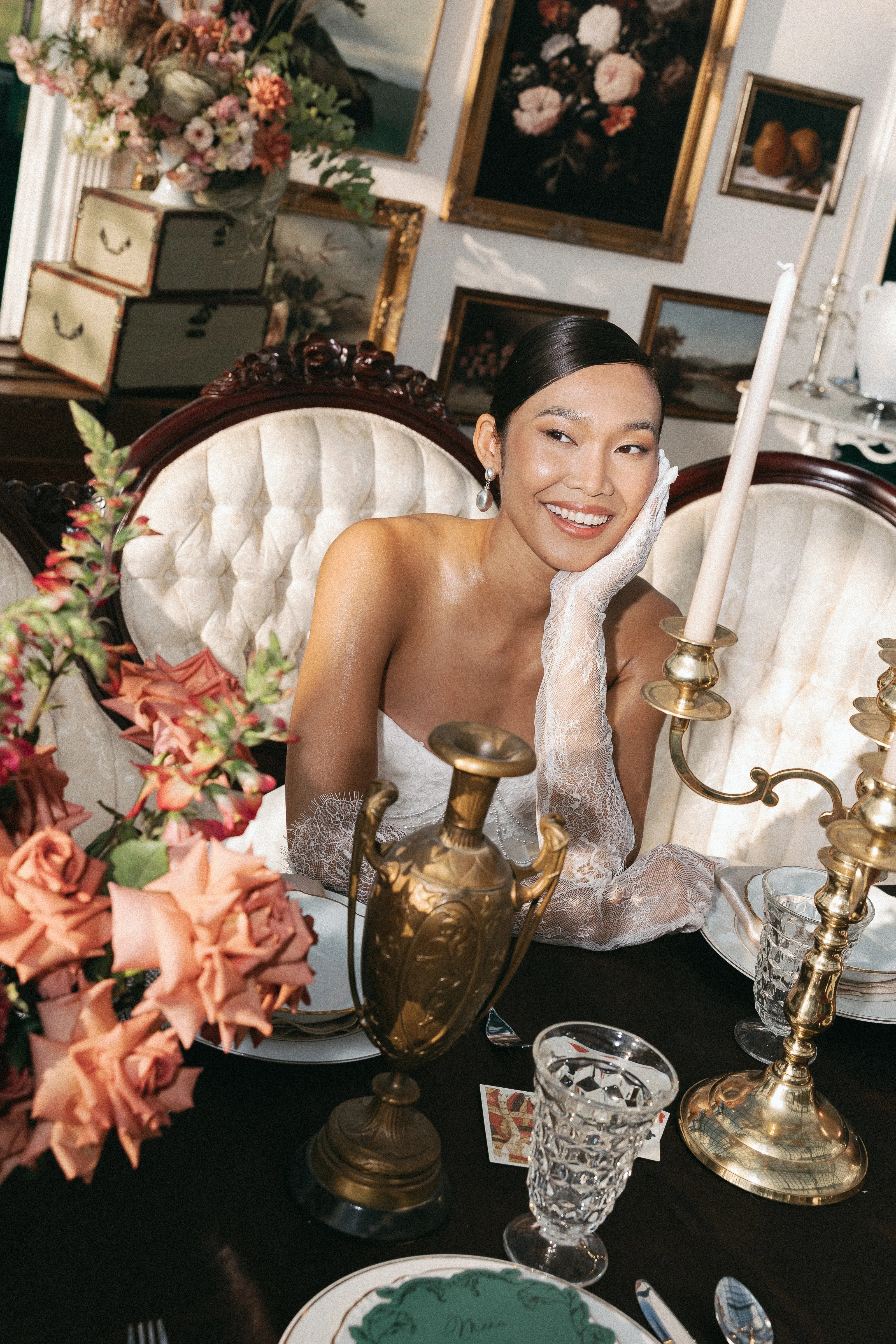 Bridal hair and makeup by Self Love Beauty